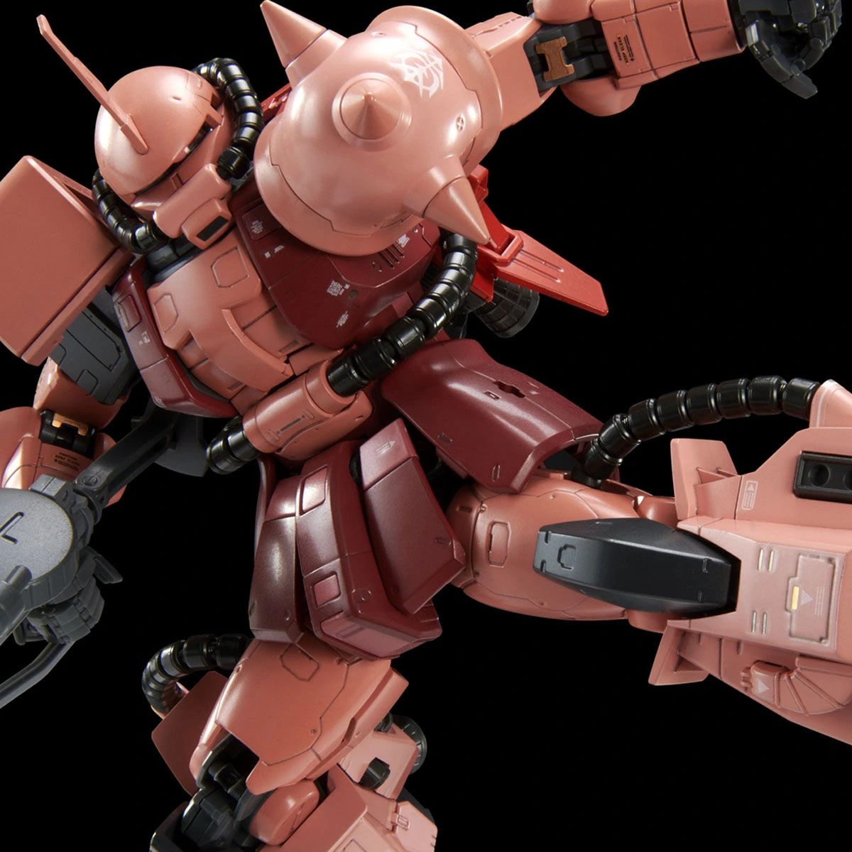RG 1/144 MS-06R-1A Zaku II High Mobility Type (Team Monstre Custom)
