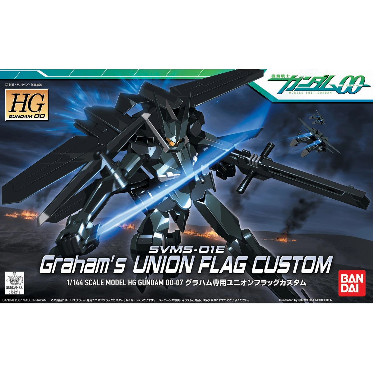 HG 1/144 Union Flag Custom Graham Aker Use