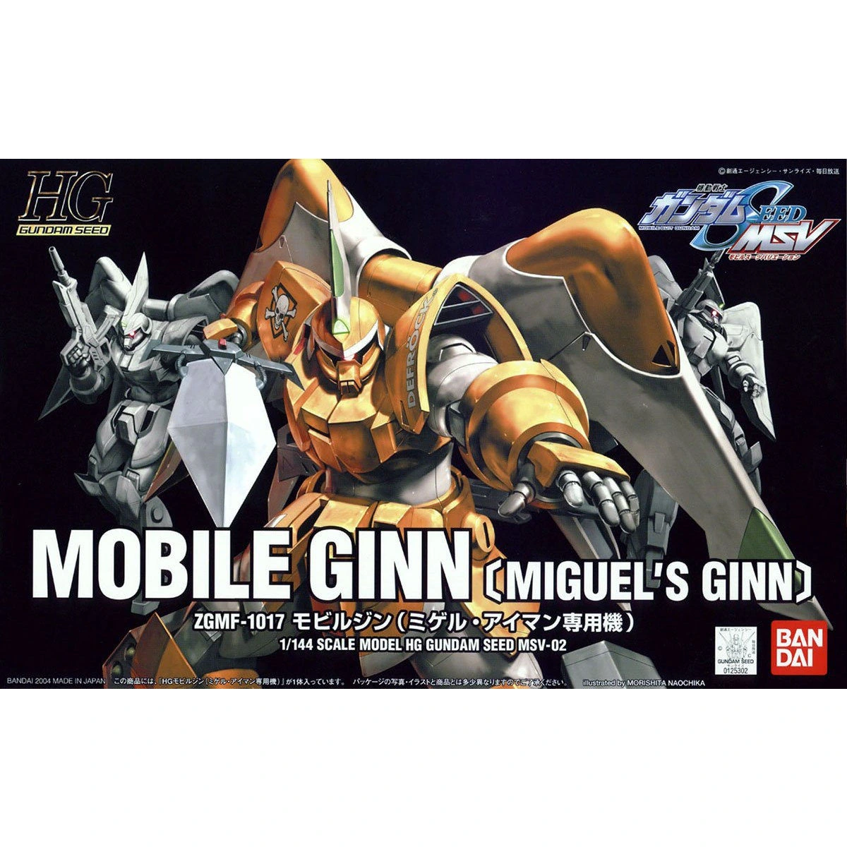HG 1/144 Mobile GINN (Miguel Aiman Custom)