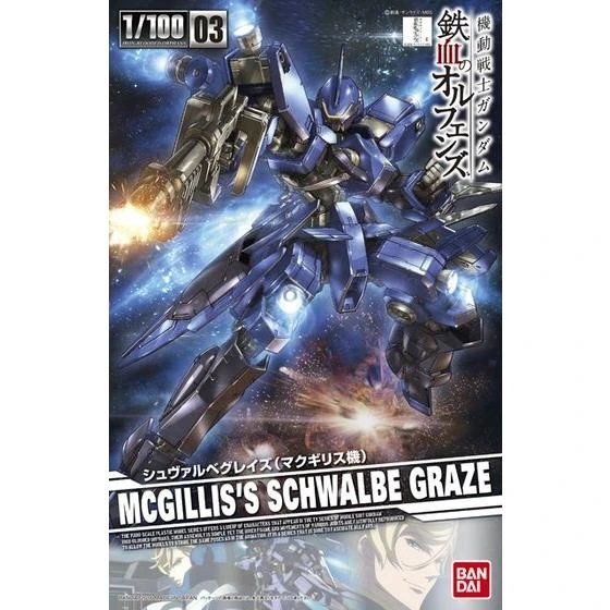 1/100 Iron-Blooded Orphans Schwalbe Graze (McGillis Custom)