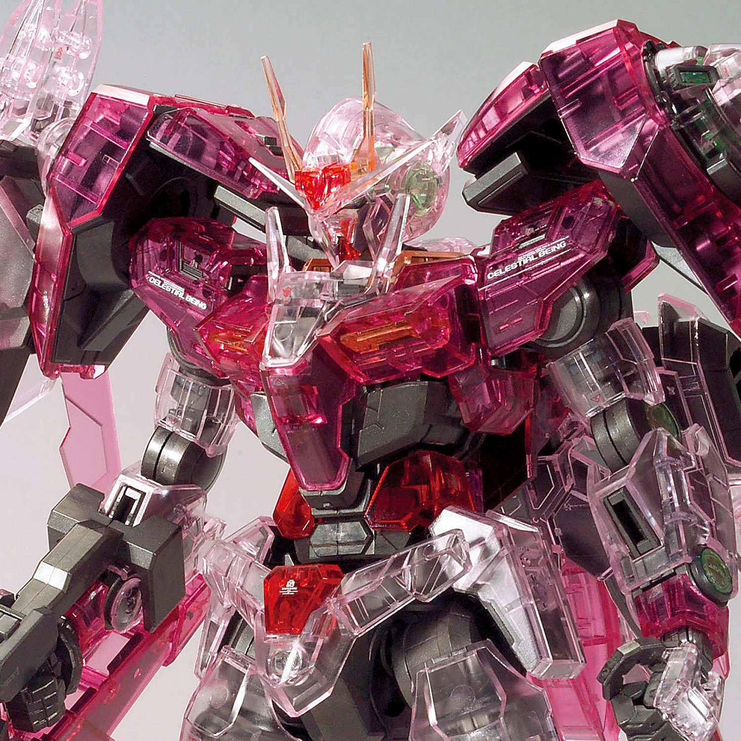 MG 1/100 Trans-Am Raiser [Clear Color] (The Gundam Base Limited)