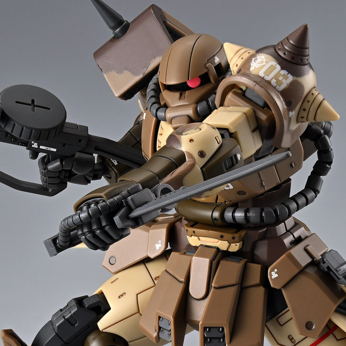 HG 1/144 High Mobility Type Zaku (Ground Use) (Sanhō Custom)
