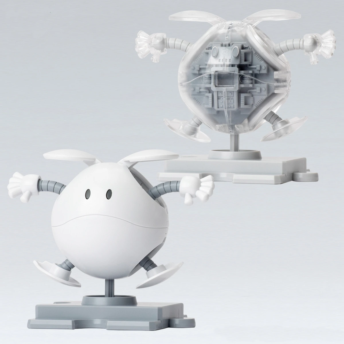 Haropla Haro [Painting Model] Clear & White (THE GUNDAM BASE Limited)