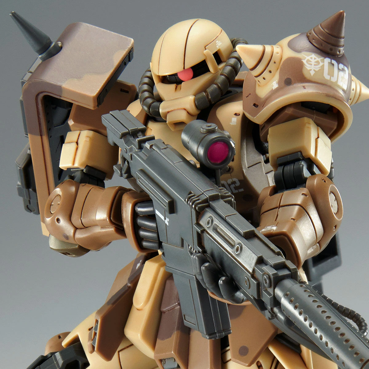 HG 1/144 High Mobility Type Zaku (Ground Use) (Wald Custom)